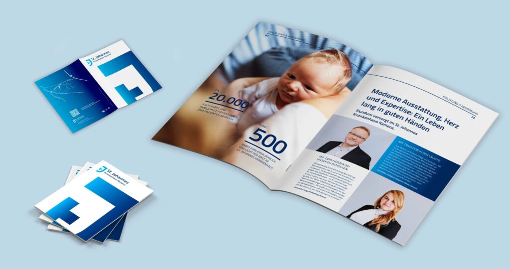 St. Johannes Broschüre Design St. Johannes Broschüre Design